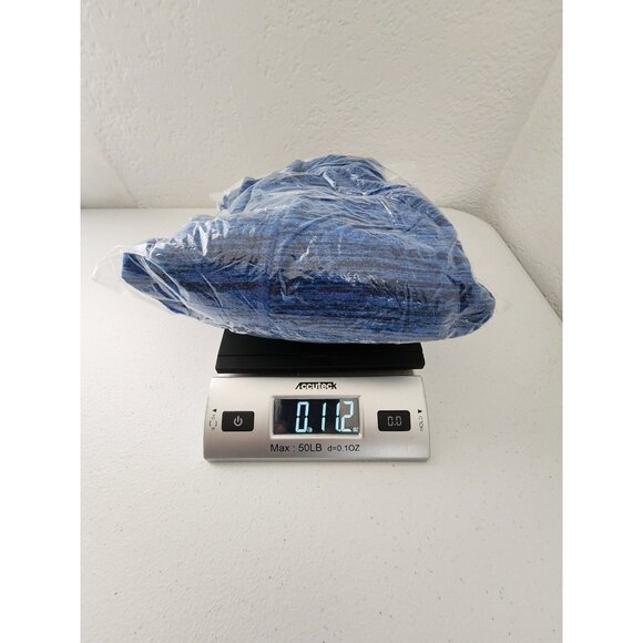 Zella Fleece Hoodie Large Blue Striped Pullover Athletic Athleisure Outdoor - Picture 9 of 13